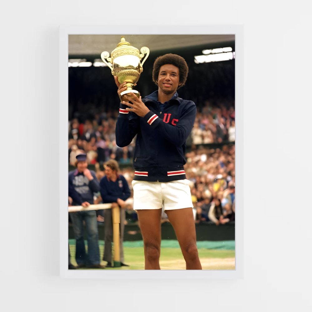 Poster Victoire d'Arthur – affiche Tennis (vue 3)